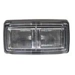 Narva 9-33V LED Side Marker Lamp Red/Amber With Black Base, Clear Lens & Deutsch® Connector - 98003-D