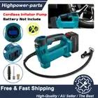 Cordless Portable Digital Car Tyre Inflator Air Compressor Pump For Makita 18V