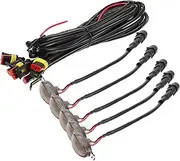 SEWOART Car Lights Grill Led Lights Easy Install Front Grille Enhance Appearance