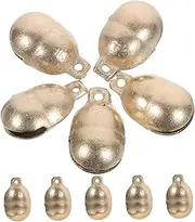 OFFSCH Copper Bell Collars for Dogs and Cats 10pcs Decorative Pet Collar Bells