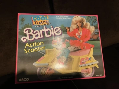 Barbie Cool Times Action Scooter new in box