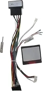 Car Wiring Harness Adapter Canbus Box Decoder Android Radio Power Cable Compatible for Peugeot 206 307 RP5-PA-104 PA-SS-01