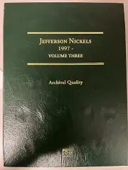 Littleton Coin Folder #3 LCF26 Jefferson Nickel 5 cent 1997- Date Book / Album