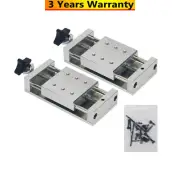 Precision Cross Mini Manual Sliding Table Linear Rail X/Y Axis Platform For CNC
