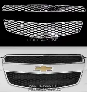 2010 2011 CHEVY EQUINOX CHROME Snap On Grille Overlay Front Grill Covers Inserts