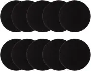 10 Pack Round Charcoal Filters for Kitchen Compost Bin Replacement Set, 6.7 Inch
