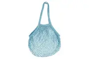 Long Handle String Market Bag (Blue)