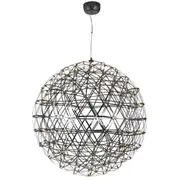 Nano 90 LED Ball Pendant Lights Black Chrome | Replica Moooi Fireworks