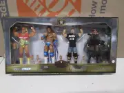WWE Elite 60th Anniversary HoganRockyAustinBecky Then Now Forever RECALLED B9S3