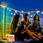 2023RGB LED Music Floor Corner Lamp Light Stand App & Remote Control Gaming GjjL
