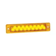 LED Autolamps Amber Rear Indicator Light with Amber Lens 12 Volt Single Bulk