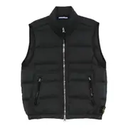 [Stone Island] Stone Island Padded Zip-front Vest XL BLACK