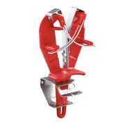 BOBET Sharp Easy Pull Through Butchers Knife Sharpener Made in France - Red