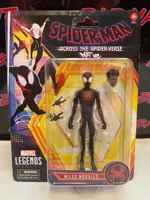 HASBRO MARVEL LEGENDS SPIDER-MAN RETRO SERIES SPIDERVERSE MILES MORALES FIGURE