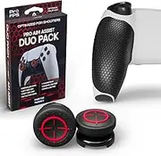 ProFPS PS5 Accessories - Antislip PS5 Controller Grip & 2 x PS5 Controller Sticks (Duo Pack) - PS5 Controller Accessories for Aimbot & PS5 Sticks Improve Movement - PS5 Accessories & Playstation