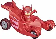 PJ Masks Owl Glider Preschool Toy, Owlette Car with Owlette Action Figure for Kids Ages 3 and Up