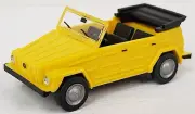 WIKING NEW HO 1/87 Scale VW 181 Volkswagen Thing in Yellow with Top Down