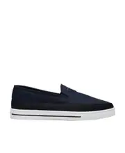 Nylon slip-on sneakers UK5.5,UK7,UK6,UK5,UK8.5 Group cyan blue