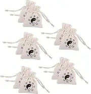 WESIEVYA 10pcs Skipping Rope Storage Bags DIY Mini Sachet Bag Jewelry Hanging Bag Storage Bag Linen Jewelry Storage Bags Linen Jewelry Bags Thanksgiving Burlap Bags Fabric