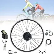 electric bike conversion kit 16"/20"/24"/26"/27.5"/28"/29"/700C Front Wheel E-Bike Kit With KT- LCD4 Display, Brushless Gearless Hub Motor,Electric Bicycle Motor Conversion Kit With PAS System(1500w,2