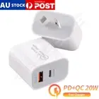 QC 3.0 Fast Charger USB C 20W PD Adapter Charging Lot For iPhone Samsung Android