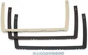 LHD RHD Car Front Left Right Seat Back Backrest Support Barcket Trim Replacement Compatible S Class W222 2014-2020(W222 Dark Brown)
