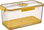Bread Bin for Homemade Bread, Airtight Bread Boxes, Time Tracking, Bread Storage Container - Bread Storage Box with Air Valve, Storage Container for Freshness, Storage