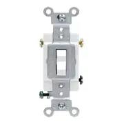 20 Amp 3-Way Commercial Toggle Switch, White CSB3-2WS