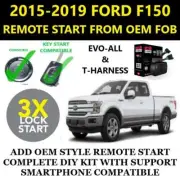 100% Plug & Play Remote Start 2016 FORD F150 3X LOCK