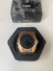 Casioak custom modded Casio Royal Oak g-shock ga-2100 watch