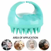 Hair Scalp Massager Shampoo Brush Silicone Scalp Scrubber for Washing Brush