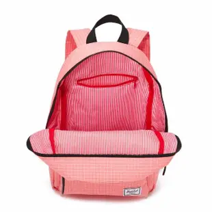 【Herschel】Grove XS 中型 粉色 白色格線 帆布 防潑水 金拉鍊 女生 背包 女包 小後背包 後背包