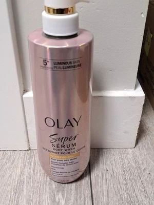 Brand New Olay Super Serum Body Wash for Extra Dry Skin. 547ml