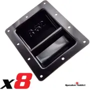 8Pcs B52 Recessed Steel DJ Speaker PA Cabinet Case Bar Handle 6 3/8 x 8 5/8