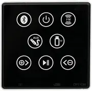 Snblzhef 86F Bottom Box Control Panel Embedded Bluetooth Playback, Home Background Music Host System Controller