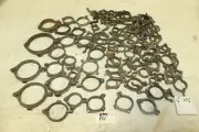 A lot of Split Ring Pipe Hangers from 1/2" to 4 1/4" NOS