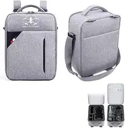 Portable EVA Material Storage Shoulder Bag for DJI Mavic 4 Pro (DJI RC 2) Kit Accessories, Storage Case can Store Drone, RC 2 Remote Controller, 2* Battery, Propellers and Data Cable