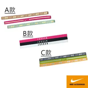 【NIKE 耐吉】頭帶 METALLIC HEADBANDS 3PK 2.0 髮帶 3入組 N00027559(共三款)