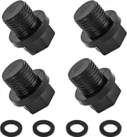 4 Pack Drain Plugs with O-Rings Pool Filter Pump Plug Replacement Pool Drain Pump Plug SPX1700FG for Pumps