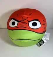 Teenage Mutant Ninja Turtles Raphael Travel Cloud Pillow 11” Soft Plush TMNT NEW