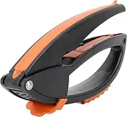 Garlic Press, Manual Garlic Wolf, Hand-Garlic-Caterer, Ginger-Pressed Tool with Peeler and Ergonomic Grip for Cooking in The Kitchen, 17 Cm
