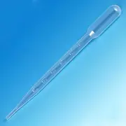 135138 LDPE Graduated Transfer Pipet, Large Bulb, Sterile, 155mm Length, 7.0m...