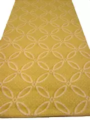 2=PIECES CLOSEOUT REMANENT WOVEN 100% WOOL CARPET RUNNER 3' X 6'.