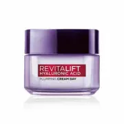Loreal Paris Revitalift Hyaluronic Acid Plumping Day Cream for Women, 15ml
