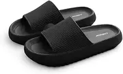 [USOR] Pillow Slides for Women Men - Cloud Soft Massage House Bath Slippers - Quick Drying Non-Slip Lightweight Open Toe Sandals