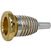 Garibaldi 606W Elite Sousaphone Silver Single-Cup Gold-Plated Rim Mouthpiece