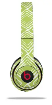 Skin Wrap for Beats Solo Wireless 2 3 4 Wavey Sage Green SKIN ONLY