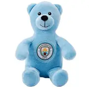Manchester City FC Teddy Bear Plush Toy Sky Blue One Size