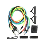 11Pcs/Set Pull Rope Belt Elastic Home Gym Fitness Exercise Resistance Band