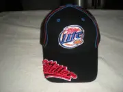 Miller Lite One Fit Stretch Embroidered Cap/Hat 2006 Miller Brewing NWOT